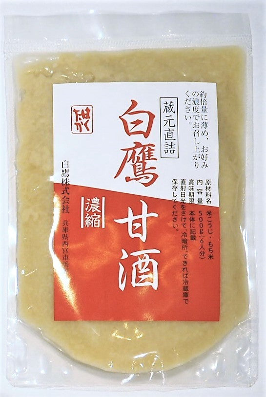 白鷹甘酒パック 500g