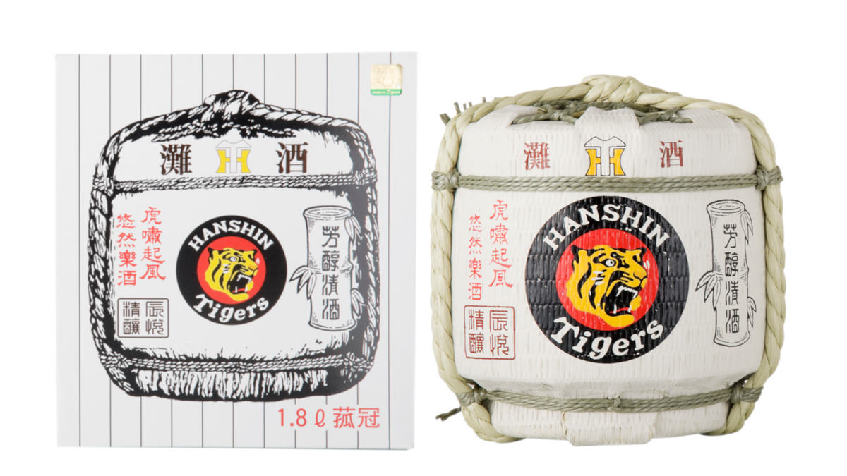 【６本セット❗️】阪神タイガース　白鷹　菰樽　6本 生もと・本醸造 清酒阪神タイガース菰冠 1.8L – はくたか