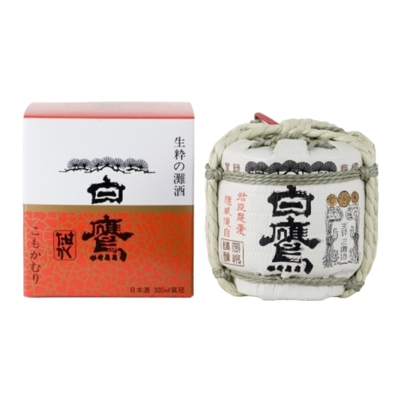生もと・本醸造 上撰白鷹菰冠 300ml – はくたかオンラインショップ