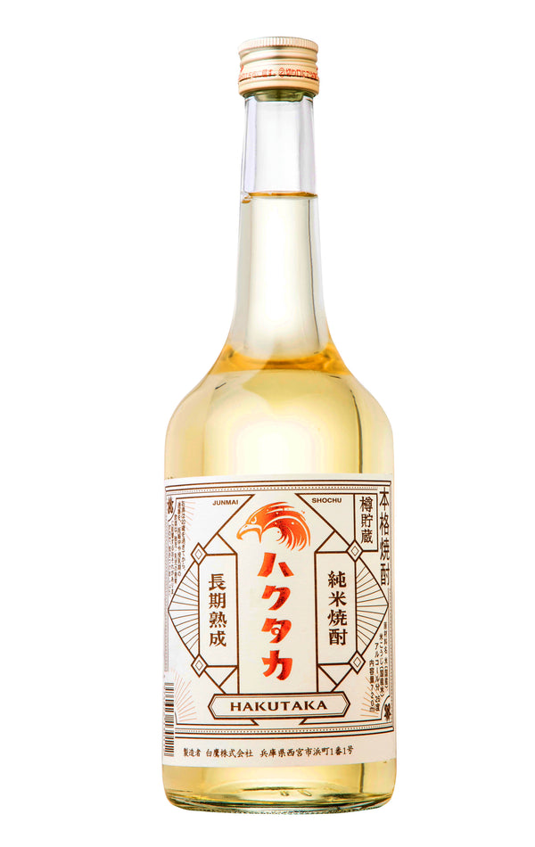 長期熟成 樽貯蔵 純米焼酎ハクタカ 720ml