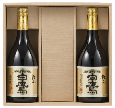 生もと・大吟醸純米 極上白鷹 720ml 2本セット