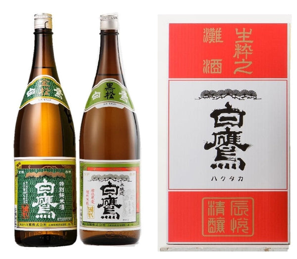 生もと 純米金松・特撰黒松1.8L　2本セット