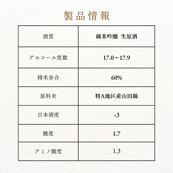 【チルド】悦蔵 生もと吟醸純米生原酒 720ml 化粧箱入り